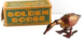 LOUIS MARX TIN LITHOGRAPHED WIND UP GOLDEN GOOSE