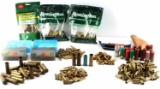 MIXED LOT OF RELOADING EQUIPMENT & SOME AMMO