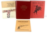LOT OF 4 BOOKS ON EARLY HANDGUNS & REMINGTON