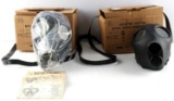 2 ISRAELI GAS MASK IN ORIGINAL BOX UNOPENED