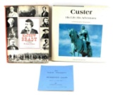3 CIVIL WAR ERA LINCOLN & CUSTER PHOTO BOOK LOT