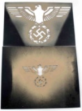 WWII THIRD REICH GERMAN REICHSADLER STENCIL