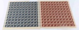 WWII GERMAN THIRD REICH ADOLF HITLER STAMP LOT