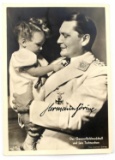 WWII GERMAN REICH SIGNED PHOTO OF HERMANN GORING