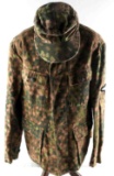 WWII THIRD REICH GERMAN DOT CAMO TUNIC AND CAP