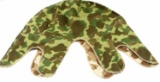 WWII USMC REVERSABLE CAMO COMBAT HELMET COVER
