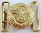 NSDAP THIRD REICH PARADE LEADER BELT BUCKLE