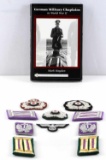 WWII GERMAN MILITARY CHAPLAIN INSIGNIA  AND BOOK