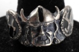 GERMAN WWII WAFFEN SS WIKING SILVER RING