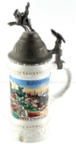 WWI BEER STEIN FOR MAN IN CALVARY REGIMENT
