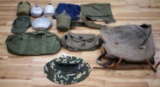 MILITARY RUCKSACK CANTEENS WEB BELTS RED CROSS