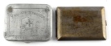 WWII GERMAN THIRD REICH TWO CIGARETTE CASES