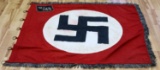 WWII GERMAN SS BATTALION FLAG CITY OF FRANKENSTEIN