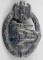 WWII GERMAN HEER ARMY SILVER TANK ASSAULT BADGE