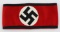 WWII GERMAN WAFFEN SS SHULTZ STAFFEL ARMBAND