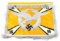 WWII GERMAN THIRD REICH LUFTWAFFE TRUMPET BANNER