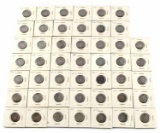 LOT OF 46 BUFFALO NICKEL COINS 1913 TO 1937