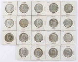 19 1965-69 KENNEDY HALF DOLLAR COIN LOT $9.50 FACE