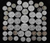 PRE 1964 AMERICAN 90% SILVER COIN LOT $8.70 FACE