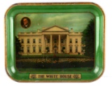 WWII FDR ROOSEVELT THE WHITE HOUSE ORIGINAL TRAY