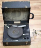 VINTAGE 1950S U.S. LIBRARY OF CONGRESS TURNTABLE