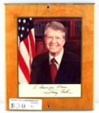 JIMMY CARTER AUTOGRAPH PHOTO TO DOMINIQUE D ERMO