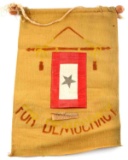 WWI SON IN SERVICE WINDOW STAR BANNER