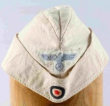 WWII THIRD REICH GERMAN LUFTWAFFE SUMMER CAP HAT