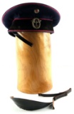 WWII NGERMAN THIRD REICH RURAL POLICE VISOR