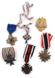 LOT OF 6 WWII THIRD REICH GERMAN MEDALS MOTHERS