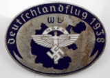 WWII GERMAN 3RD REICH 1938 NSDK GLIDER KORPS BADGE