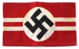 WWII GERMAN THIRD REICH NSDAP STAMPED ARMBAND