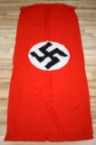 WWII THIRD REICH GERMAN LARGE BANNER FLAG