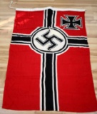 WWII GERMAN UNISSUED REICHKREIGS NAVY FLAG