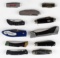 LOT 11 ASSORT POCKET KNIFE BUCKMASTERS SHARP ETC
