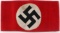 WWII THIRD REICH EARLY NSDAP MEMBERS ARMBAND RZM