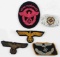 WWII GERMAN THIRD REICH ASSORTED INSIGNIA LOT