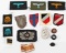 ASSORTED WWII THIRD REICH INSIGNIA PATCH LOT OF 15