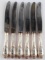WWII GERMAN WAFFEN SS TABLE KNIVES LOT OF 6