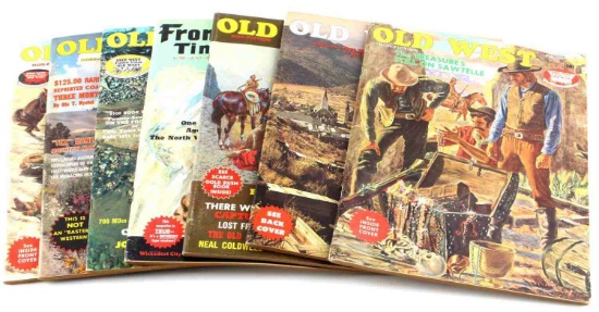 7 1960'S OLD WEST & FRONTIER TIMES MAGAZINE LOT