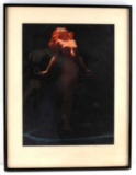 EARL MORAN OFFSET LITHOGRAPH OF NUDE WOMAN