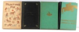 4 FIRST EDITION DERRYDALE PRESS SPORTING BOOKS