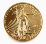 2014 GOLD 1/4 OZ GOLD AMERICAN EAGLE BU COIN