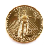 2020 GOLD BU AMERICAN EAGLE 1/10 OZ COIN
