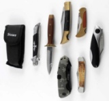 LOT 7 ASSORT POCKET KNIFE STAUER RIDGE RUNNER ETC