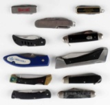 LOT 11 ASSORT POCKET KNIFE BUCKMASTERS SHARP ETC