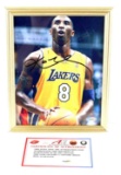 AUTOGRAPHED KOBE BRYANT PHOTOGRAPH WITH COA