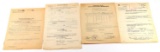 LOT 4 WWII THIRD REICH GERMAN MILITARY DOCUMENTS