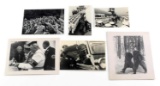 LOT OF 6 WWII GERMAN ADOLF HITLER PHOTOGRAPHS