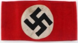 WWII THIRD REICH EARLY NSDAP MEMBERS ARMBAND RZM
